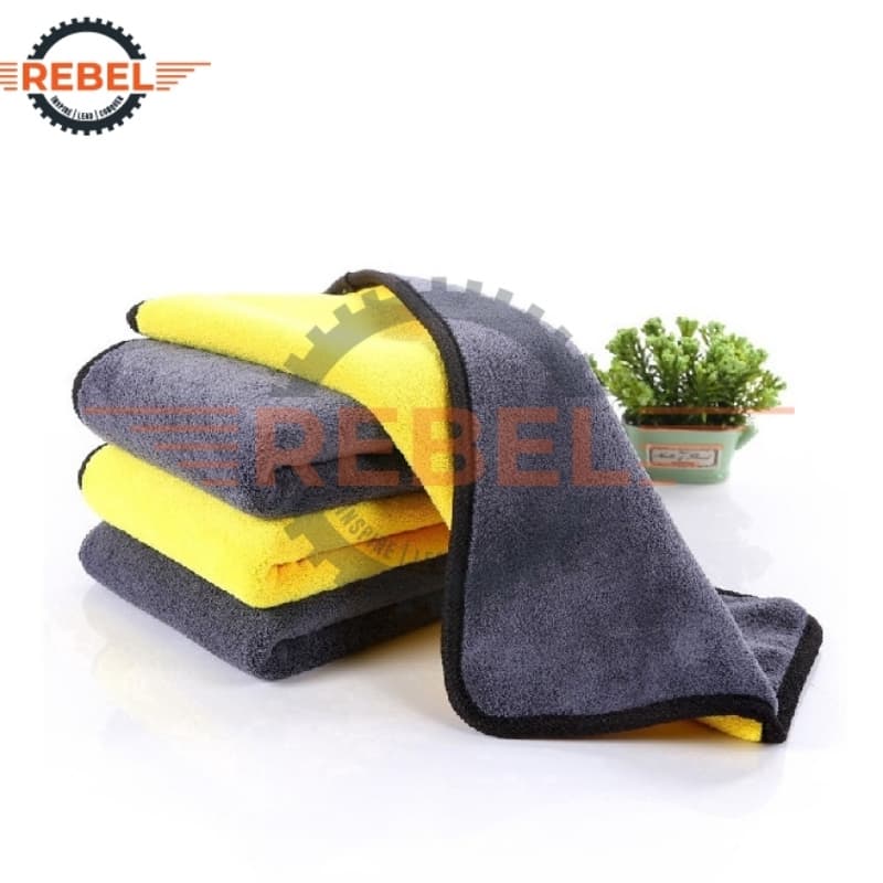 Double-Sided Microfiber Towel For Car Wash & Dry - Microfiber Towel Super A