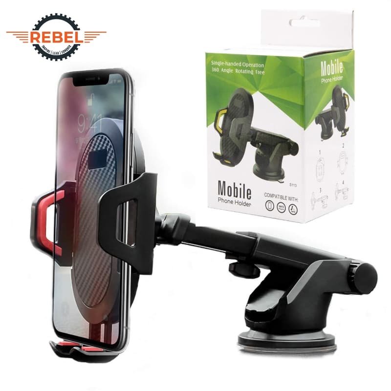 Car Phone Holder Mount with Suction Cup for Dashboard Windshield Universal