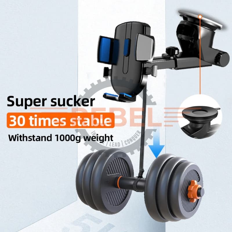 Car Phone Holder Mount with Suction Cup for Dashboard Windshield Universal