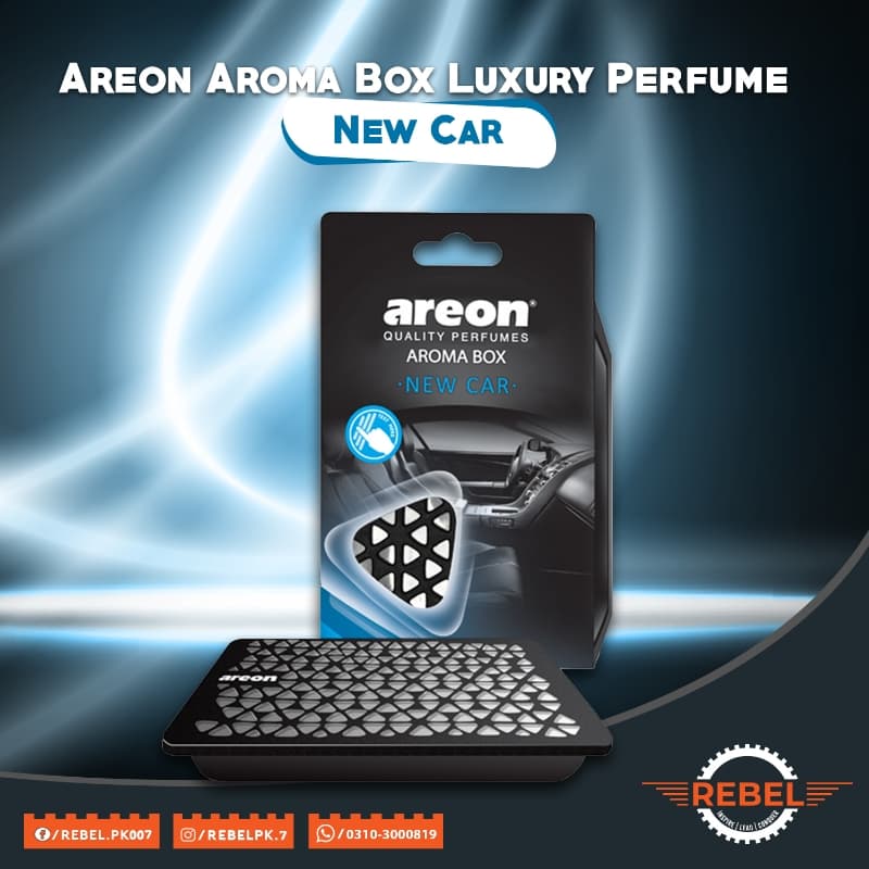 Areon Aroma Box - Black Crystal - Luxury Perfume.