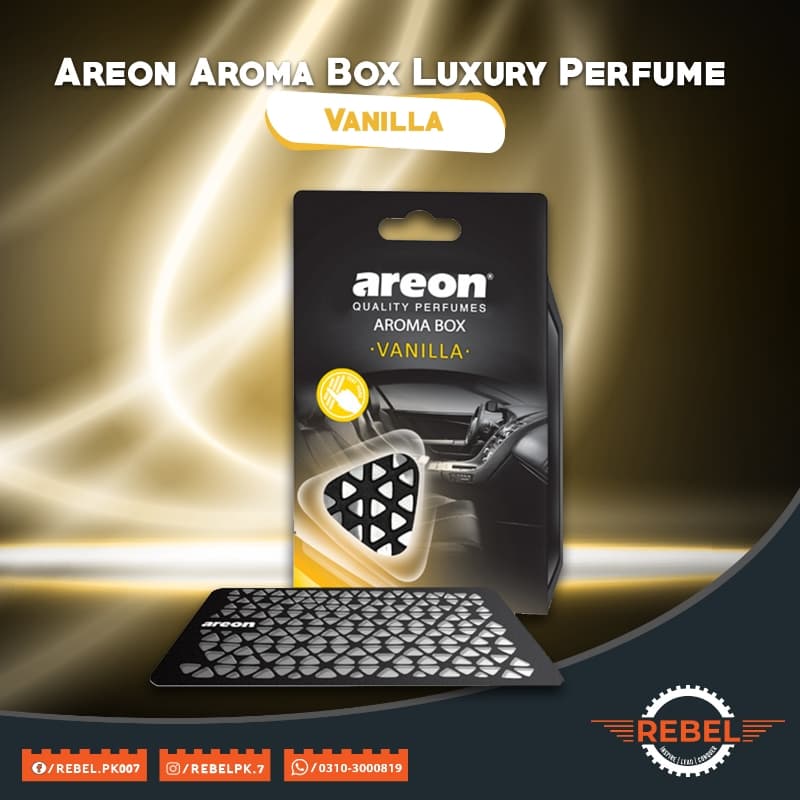 Areon Aroma Box - Black Crystal - Luxury Perfume.
