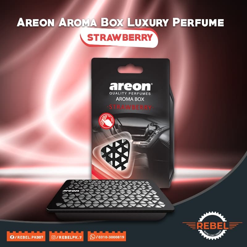 Areon Aroma Box - Black Crystal - Luxury Perfume.