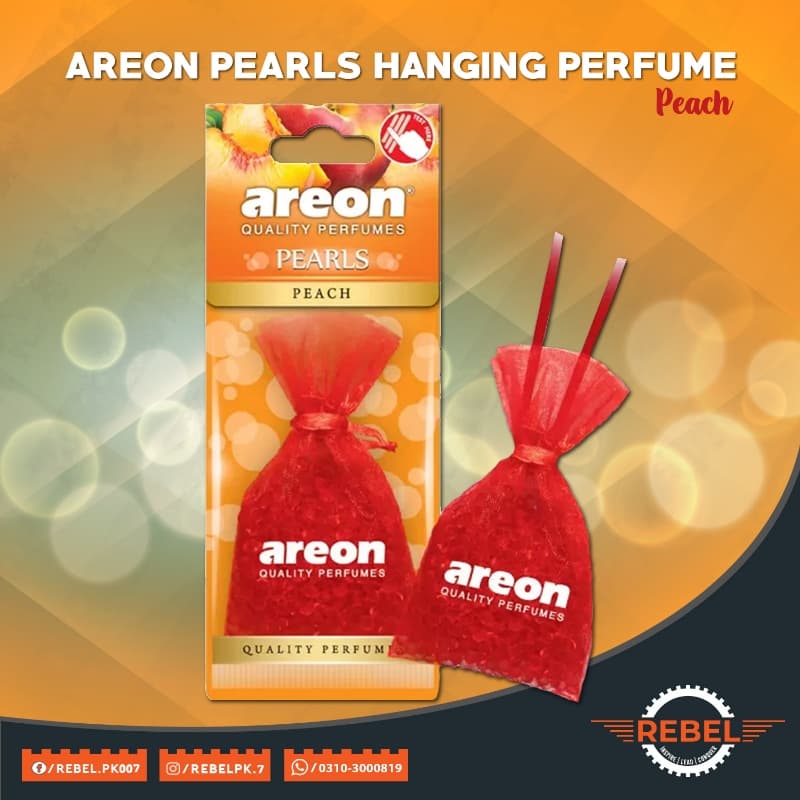 AREON PEARLS HANGING PERFUME FOR CAR
