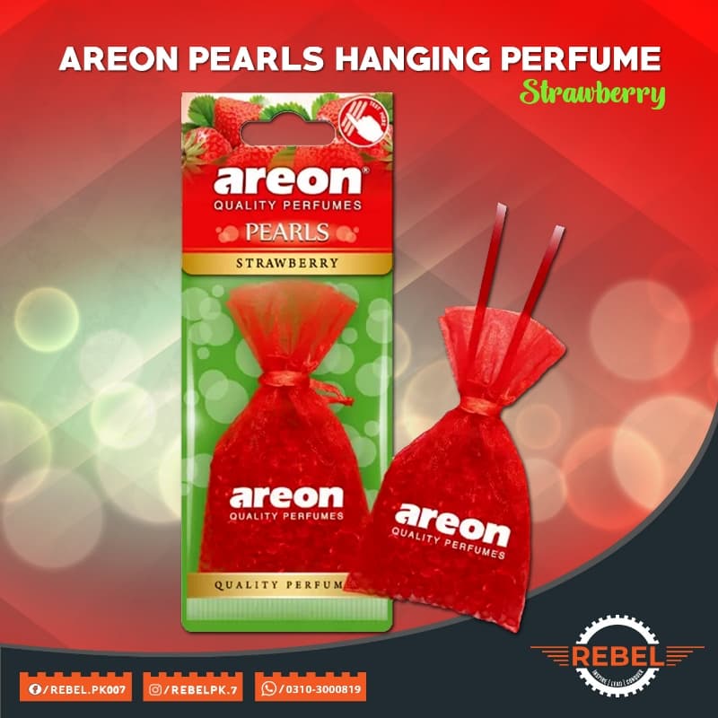 AREON PEARLS HANGING PERFUME FOR CAR