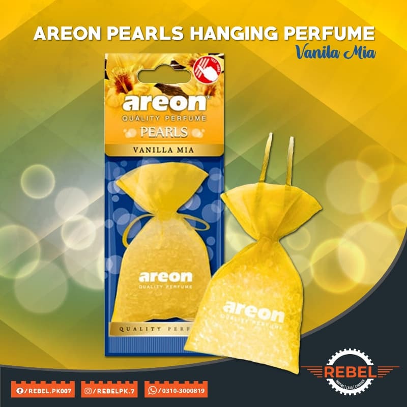 AREON PEARLS HANGING PERFUME FOR CAR
